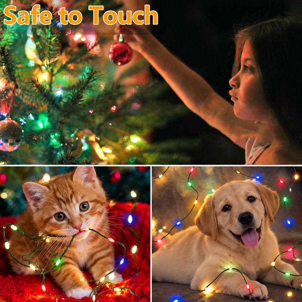 AVOXEZOR Christmas Lights Outdoor, 340FT 1000 LED IP67 Waterproof Chri ...